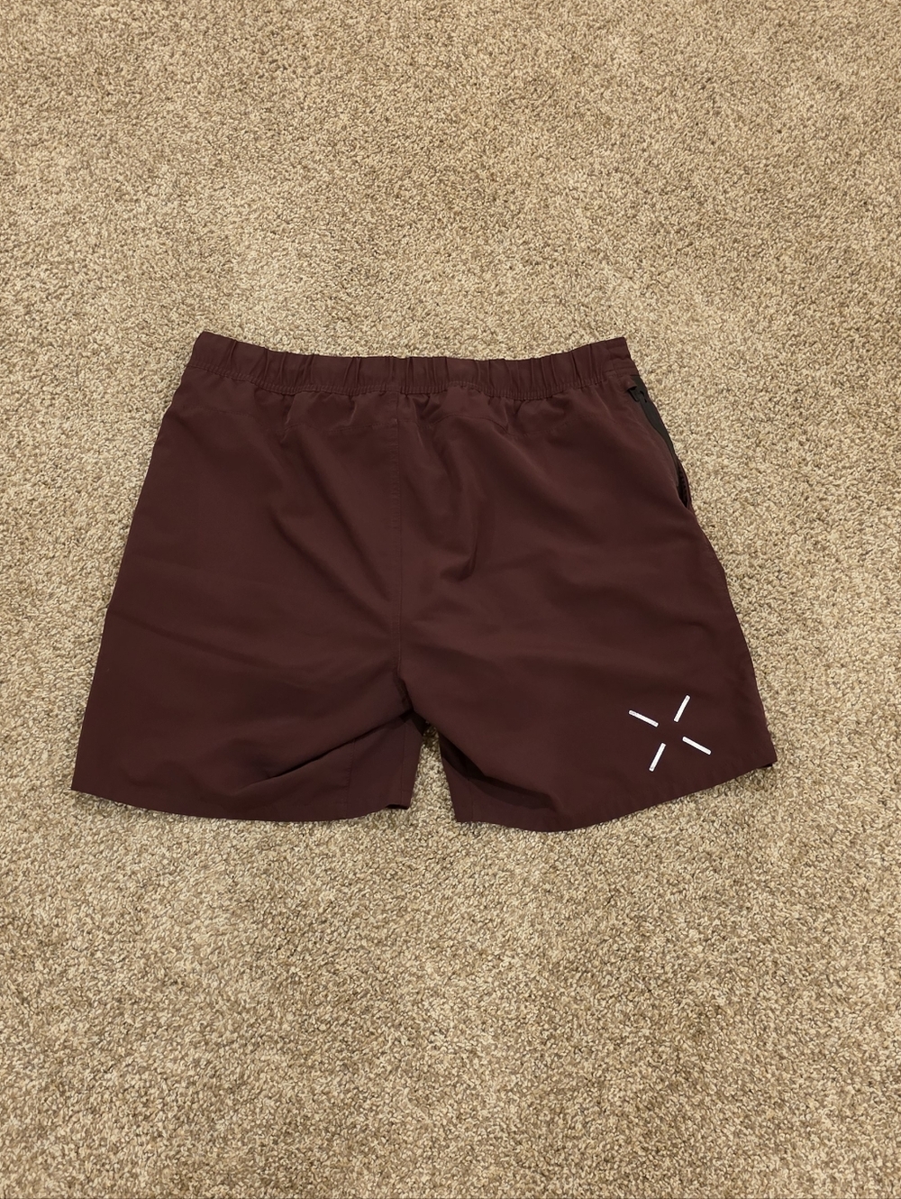 XL Ten Thousand Gym Shorts Maroon